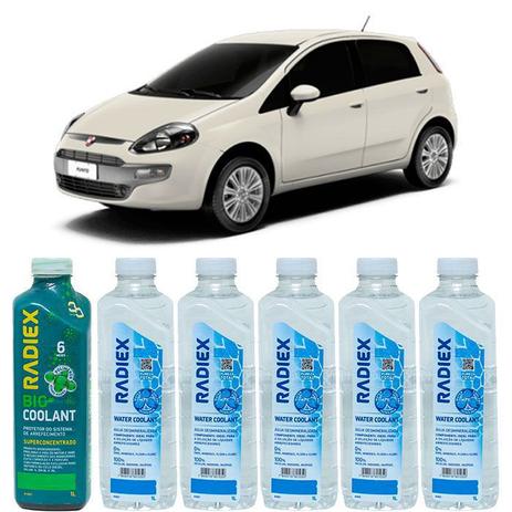 Kit aditivo radiador bio coolant superconcentrado verde + agua desmineralizada - fiat punto - r1882 - Radiex é boa?