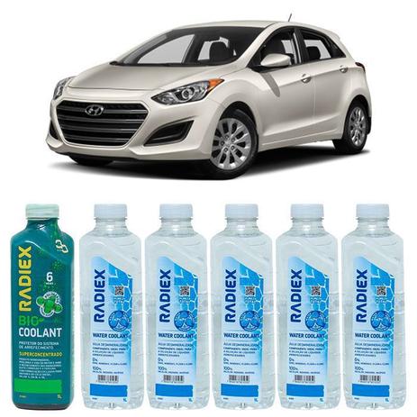 Kit aditivo radiador bio coolant superconcentrado verde + agua desmineralizada - hyundai elantra - r1882 - Radiex é boa?