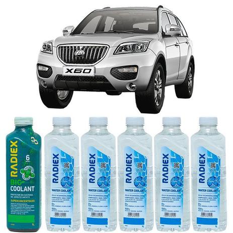 Kit aditivo radiador bio coolant superconcentrado verde + agua desmineralizada - lifan x60 - r1882 - Radiex é boa?