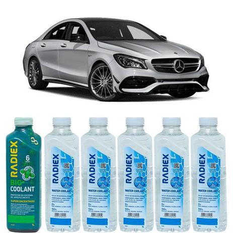 Kit aditivo radiador bio coolant superconcentrado verde + agua desmineralizada - mercedes classe c - r1882 - Radiex é boa?