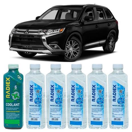 Kit aditivo radiador bio coolant superconcentrado verde + agua desmineralizada - mitsubishi outlander - r1882 - Radiex é ruim? Kit aditivo radiador bio coolant superconcentrado verde + agua desmineralizada - mitsubishi outlander - r1882 - Radiex é boa?