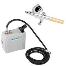Kit Aerografia Compressor Silencioso COMP-3 Wimpel e Aerógrafo MP-1002 0,35 mm Wimpel Menor preço em Kit Aerografia Compressor Silencioso COMP-3 Wimpel e Aerógrafo MP-1002 0,35 mm Wimpel
