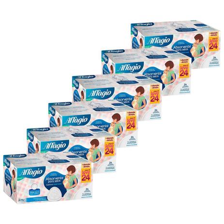 Kit affagio c/ 6 pacotes Menor preço em Kit affagio c/ 6 pacotes