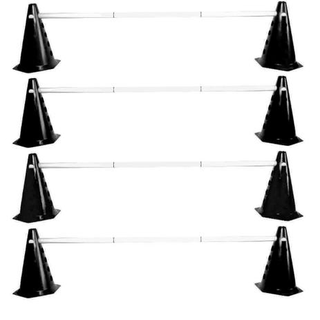 Kit Agilidade Treinamento Funcional 8 Cones com Barreira - Natural fitness Menor preço em Kit Agilidade Treinamento Funcional 8 Cones com Barreira - Natural fitness