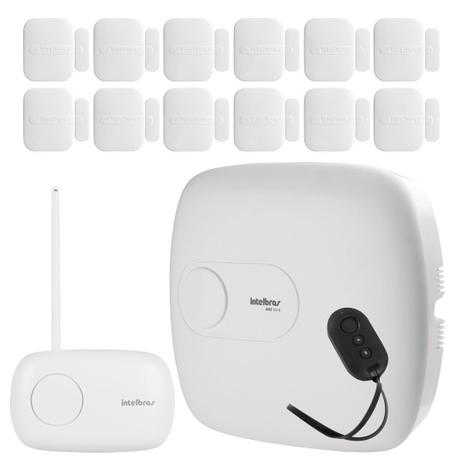 Menor preço em Kit alarme intelbras amt 2018e + receptor xar 4000