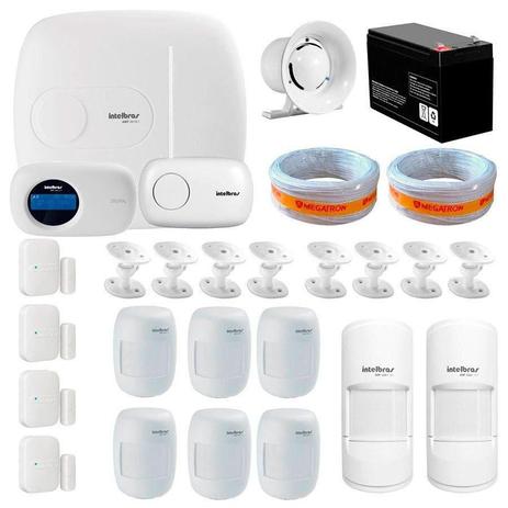Kit Alarme Intelbras Internet 12 sensores, 2018 E, Completo Menor preço em Kit Alarme Intelbras Internet 12 sensores, 2018 E, Completo