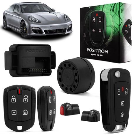 Kit Alarme Pósitron Cyber EX360 Universal + Chave Canivete Pósitron PX80 Controle de Alarme - Positron Menor preço em Kit Alarme Pósitron Cyber EX360 Universal + Chave Canivete Pósitron PX80 Controle de Alarme - Positron