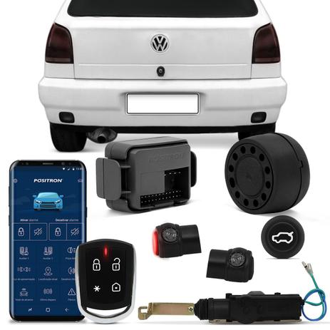 Kit Alarme Pósitron Cyber PX360BT + Abertura Porta Malas Gol G2 G2 Special 96 a 05 Abre Botão Alarme - Kit Segurança Menor preço em Kit Alarme Pósitron Cyber PX360BT + Abertura Porta Malas Gol G2 G2 Special 96 a 05 Abre Botão Alarme - Kit Segurança
