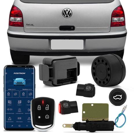 Kit Alarme Pósitron Cyber PX360BT + Abertura Porta Malas Gol G3 2000 a 2005 Abre Botão Alarme - Prime Menor preço em Kit Alarme Pósitron Cyber PX360BT + Abertura Porta Malas Gol G3 2000 a 2005 Abre Botão Alarme - Prime