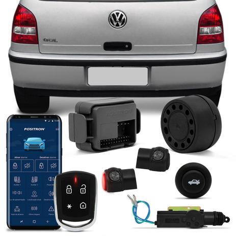 Kit Alarme Pósitron Cyber PX360BT + Abertura Porta Malas Gol G3 Power 2000 a 2005 Abre Botão Alarme - Prime Menor preço em Kit Alarme Pósitron Cyber PX360BT + Abertura Porta Malas Gol G3 Power 2000 a 2005 Abre Botão Alarme - Prime