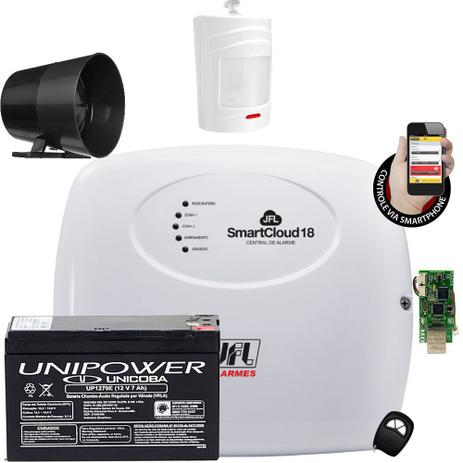 Kit Alarme Residencial 18 Zonas Smartcloud 18 Jfl Sem Fio - Jfl alarmes Menor preço em Kit Alarme Residencial 18 Zonas Smartcloud 18 Jfl Sem Fio - Jfl alarmes