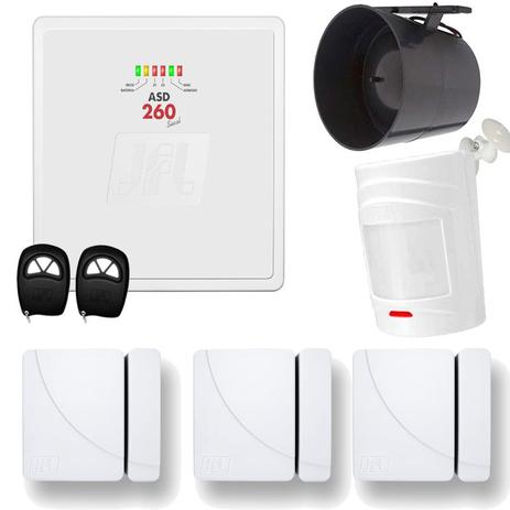 Kit Alarme Residencial Asd 260 Sem Fio Jfl Com Discadora Fixa - Jfl alarmes Menor preço em Kit Alarme Residencial Asd 260 Sem Fio Jfl Com Discadora Fixa - Jfl alarmes