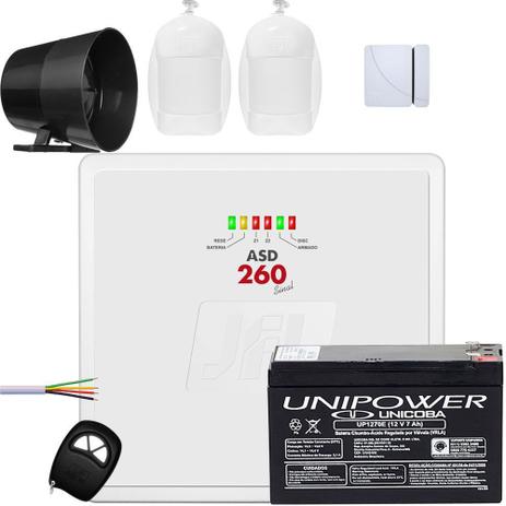 Kit Alarme Residencial Com Discadora Asd 260 Jfl Com Sensores Jfl - Jfl alarmes é boa?