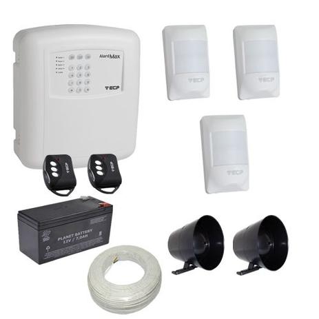 Kit alarme residencial / comercial completo 3 sensores sem fio e discadora telefônica- EC - Ecp Menor preço em Kit alarme residencial / comercial completo 3 sensores sem fio e discadora telefônica- EC - Ecp