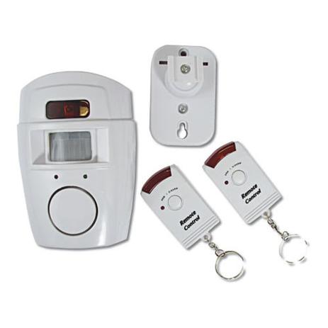Kit Alarme Residencial e Comercial Sem Fio Com Sensor De Presença E 2 Controles Remotos YL105 - Genérico Menor preço em Kit Alarme Residencial e Comercial Sem Fio Com Sensor De Presença E 2 Controles Remotos YL105 - Genérico