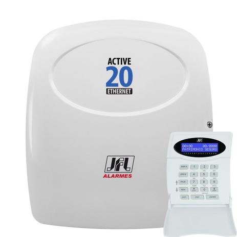 Kit Alarme Residencial Monitorado Active 20 Ethernet Sensores Idx 1001 e Shc Fit - Jfl alarmes Menor preço em Kit Alarme Residencial Monitorado Active 20 Ethernet Sensores Idx 1001 e Shc Fit - Jfl alarmes