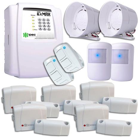 Kit Alarme Residencial Sem Fio Ipec Menor preço em Kit Alarme Residencial Sem Fio Ipec