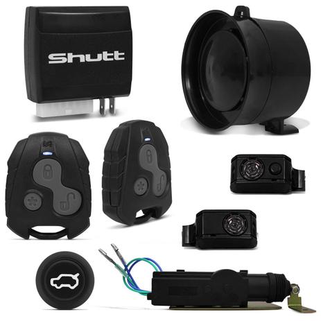 Kit Alarme Shutt Dual Tech Classic + Abertura Porta Malas Corsa Sedan 98 a 05 Abre Botão Alarme - Prime é boa?