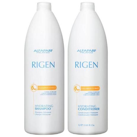 Kit Alfaparf Rigen Tamarind Extract Hydrating Shampoo 1000ml + Condicionador 1000ml - Alfaparf milano Menor preço em Kit Alfaparf Rigen Tamarind Extract Hydrating Shampoo 1000ml + Condicionador 1000ml - Alfaparf milano