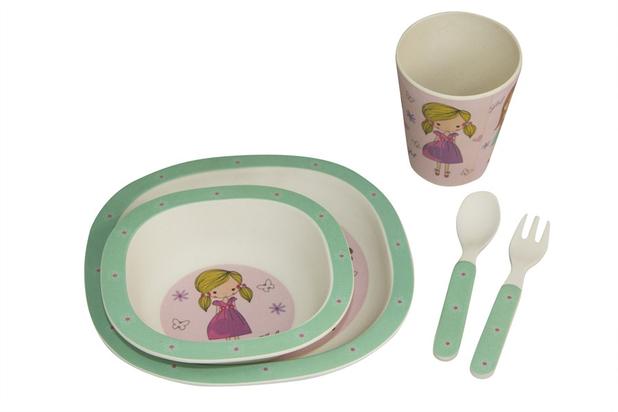 Kit Alimentação Fashion Eco Girotondo Baby - 5 unidades Menor preço em Kit Alimentação Fashion Eco Girotondo Baby - 5 unidades