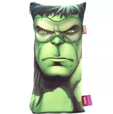 Kit almofada + Máscara de Dormir Hulk - Zona criativa Menor preço em Kit almofada + Máscara de Dormir Hulk - Zona criativa