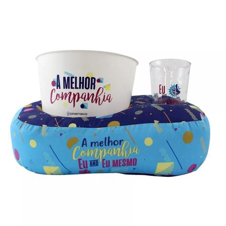 Kit Almofada Porta Pipoca Copo Individual Eu Mesmo 10063866 - Zona criativa Menor preço em Kit Almofada Porta Pipoca Copo Individual Eu Mesmo 10063866 - Zona criativa