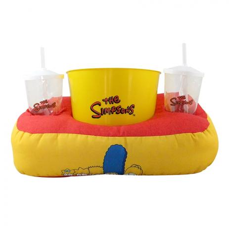 Kit Almofada Porta Pipoca Simpsons - Zona criativa Menor preço em Kit Almofada Porta Pipoca Simpsons - Zona criativa