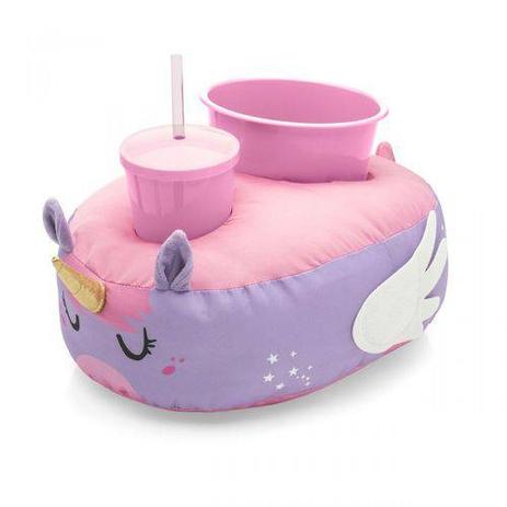 Kit almofada porta pipoca unicórnio lilás Ludi Menor preço em Kit almofada porta pipoca unicórnio lilás Ludi