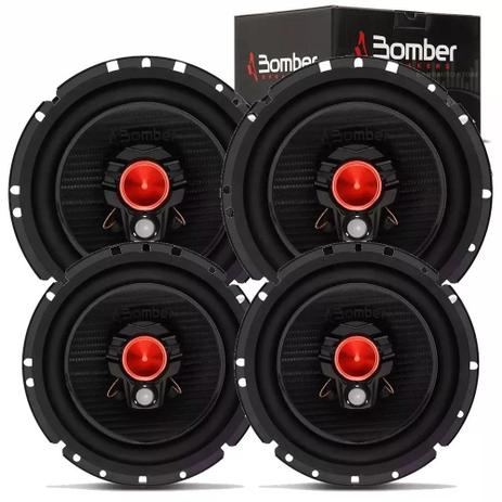 Kit Alto Auto Falante 6 5 Polegadas Triaxial Bomber 200w Rms Menor preço em Kit Alto Auto Falante 6 5 Polegadas Triaxial Bomber 200w Rms