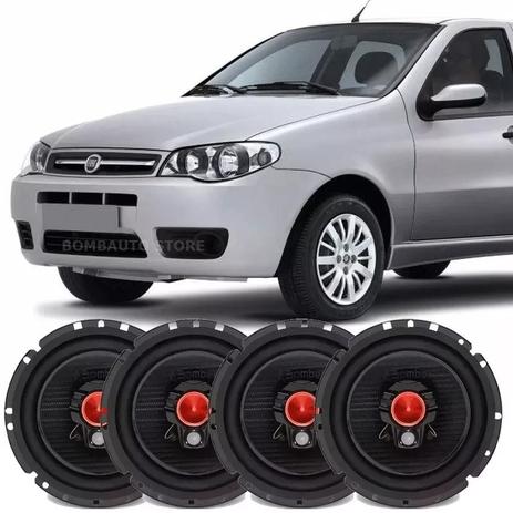 Kit Alto Auto Falante Palio G2 G3 2001/2013 Bomber 200w Rms Menor preço em Kit Alto Auto Falante Palio G2 G3 2001/2013 Bomber 200w Rms