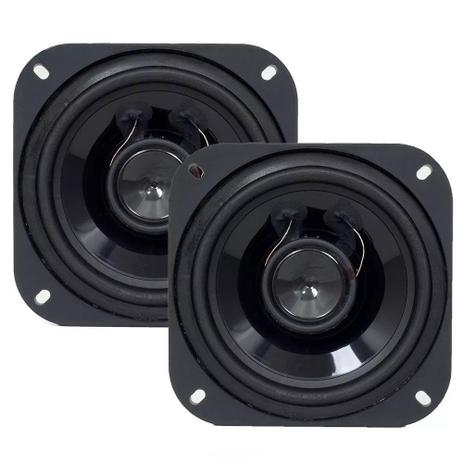 Kit Alto Falante 4” City Black 80w Rms - Hinor Menor preço em Kit Alto Falante 4” City Black 80w Rms - Hinor