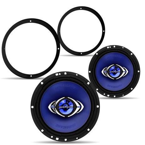 Kit Alto Falante Gol G5 2008 a 2012 Hurricane Class CM6 6” 130W RMS 4 Ohms Quadriaxial - Prime Menor preço em Kit Alto Falante Gol G5 2008 a 2012 Hurricane Class CM6 6” 130W RMS 4 Ohms Quadriaxial - Prime