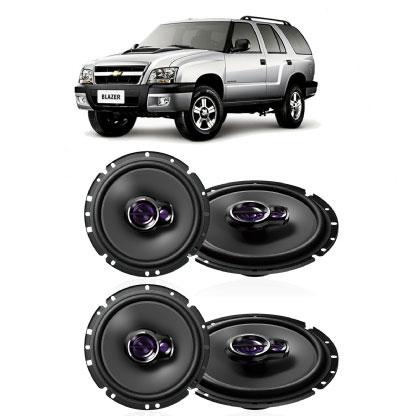 Kit Alto Falantes de Porta Pioneer GM Chevrolet Blazer Menor preço em Kit Alto Falantes de Porta Pioneer GM Chevrolet Blazer