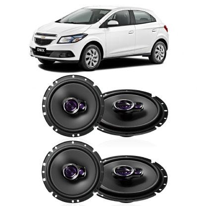 Kit Alto Falantes de Porta Pioneer GM Chevrolet ONIX Menor preço em Kit Alto Falantes de Porta Pioneer GM Chevrolet ONIX