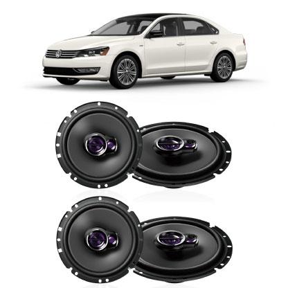 Kit Alto Falantes de Porta Pioneer Passat Volkswagen Menor preço em Kit Alto Falantes de Porta Pioneer Passat Volkswagen