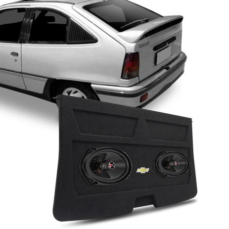 Kit Alto Falantes Foxer 6x9 Polegadas 100W RMS + Tampão Porta Malas Kadett 1989 a 1998 Grafite - Prime Menor preço em Kit Alto Falantes Foxer 6x9 Polegadas 100W RMS + Tampão Porta Malas Kadett 1989 a 1998 Grafite - Prime