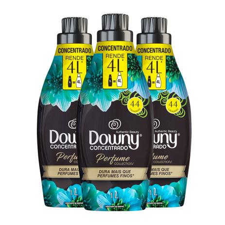 Kit Amaciante Downy 4X Concentrado Authentic Beauty c/3 unidades Menor preço em Kit Amaciante Downy 4X Concentrado Authentic Beauty c/3 unidades