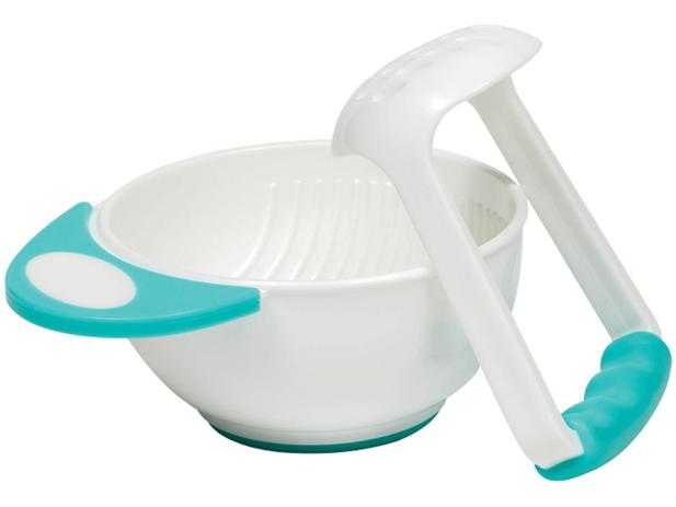 Kit Amassador de Papinha Buba Azul Menor preço em Kit Amassador de Papinha Buba Azul