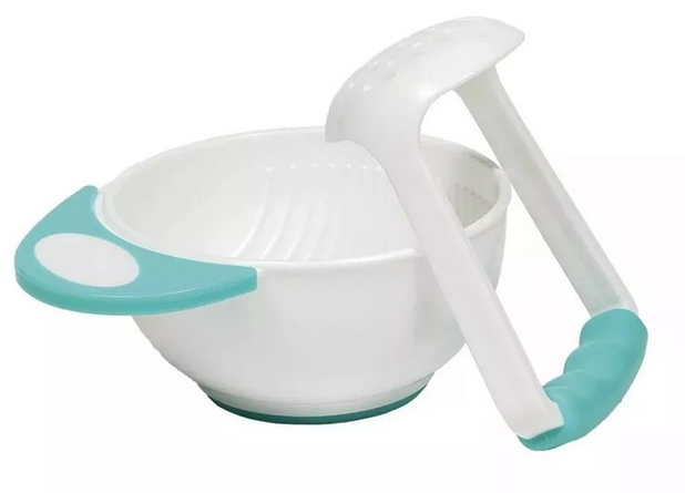 Kit Amassador para Papinha Bebê Azul (0m+) Buba - Buba toys Menor preço em Kit Amassador para Papinha Bebê Azul (0m+) Buba - Buba toys