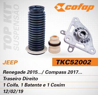 Kit Amortecedor Traseiro Direito Jeep Compass TKC52002 Cofap Menor preço em Kit Amortecedor Traseiro Direito Jeep Compass TKC52002 Cofap