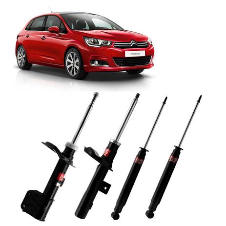 Kit Amortecedores Citroen C4 Pallas / Hatch 2007 Em Diante - Kayaba steering Menor preço em Kit Amortecedores Citroen C4 Pallas / Hatch 2007 Em Diante - Kayaba steering