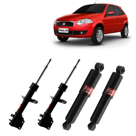 Kit Amortecedores Dianteiros e Traseiros Kyb Fiat Palio Brava Marea Tempra Tipo - Kayaba Steering Menor preço em Kit Amortecedores Dianteiros e Traseiros Kyb Fiat Palio Brava Marea Tempra Tipo - Kayaba Steering