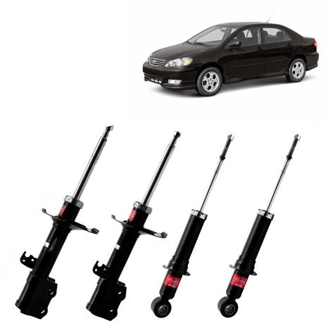 Kit Amortecedores Kyb Toyota Corolla e Corolla Fielder 2003 Até 2008 - Kayaba steering Menor preço em Kit Amortecedores Kyb Toyota Corolla e Corolla Fielder 2003 Até 2008 - Kayaba steering