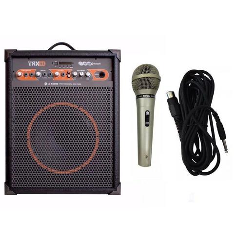 Kit Amplificador Multiuso Trx10 40w Microfone Porta De Loja - Ll audio é boa?