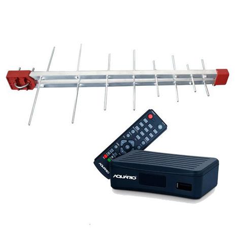 Kit Antena Digital 4K Log 16 Conversor DTV4000, 12mt Cabo Coaxial c/ Conector - Capte Menor preço em Kit Antena Digital 4K Log 16 Conversor DTV4000, 12mt Cabo Coaxial c/ Conector - Capte