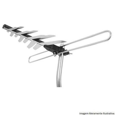 Kit Antena Externa Dew Tv UHF/HDTV AE 4010 - Intelbras Menor preço em Kit Antena Externa Dew Tv UHF/HDTV AE 4010 - Intelbras