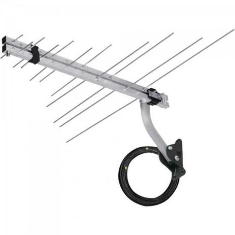 Kit Antena Log Externa TV 4 em 1 VHF/UHF/FM/HDTV LVU-11 PLUS AQUÁRIO - Aquario Menor preço em Kit Antena Log Externa TV 4 em 1 VHF/UHF/FM/HDTV LVU-11 PLUS AQUÁRIO - Aquario