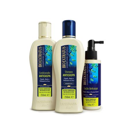 Kit Anticaspa Bio Extratus Completo Oficial Menor preço em Kit Anticaspa Bio Extratus Completo Oficial