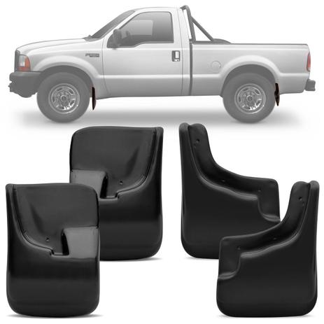 Kit Apara Barro Lameira Protetor F-250 1998 a 2011 Preto 4 Peças - Metalplast é ruim? Kit Apara Barro Lameira Protetor F-250 1998 a 2011 Preto 4 Peças - Metalplast é boa?