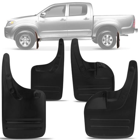 Kit Apara Barro Lameira Protetor Hillux 2005 a 2015 Preto 4 Peças - Metalplast é ruim? Kit Apara Barro Lameira Protetor Hillux 2005 a 2015 Preto 4 Peças - Metalplast é boa?